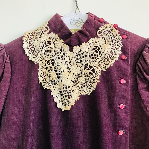 Vintage Gunne Sax Dress, Size 7 - Picture 4 of 7